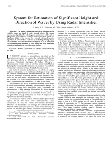 System for Estimation of Significant Height and Direction of Waves