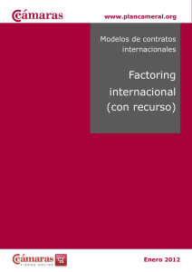 Factoring internacional (con recurso)