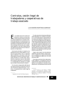 Contratas, cesión ilegal de trabajadores y cooperativas de trabajo