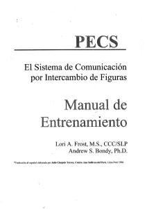 The Picture Exchange Communication System Training Manual