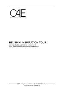 HELSINKI INSPIRATION TOUR