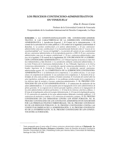 los procesos contencioso-administrativos en venezuela