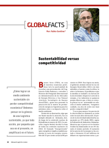 Globalfacts: Sustentabilidad versus competitividad