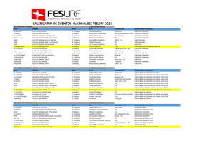 Calendario completo de eventos oficiales FESurf 2016 hot!