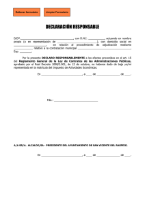 Modelo declaración situación IAE - Ayuntamiento de San Vicente de