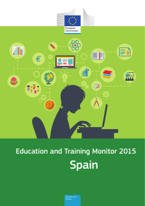 Education and Training Monitor 2015 - Spain