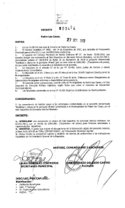 1.- i.a Lev 19.391iü5 que crea la Comuna de Padre las Casas.