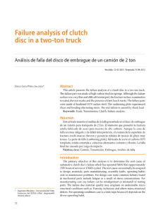 Failure analysis of clutch