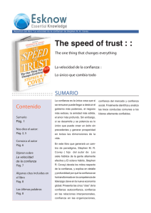 The speed of trust : :