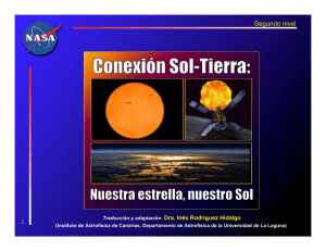 Conexión Sol-Tierra - Instituto de Astrofísica de Canarias