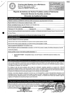 Formulario de Reporte - Res. CGR Nº 886/07