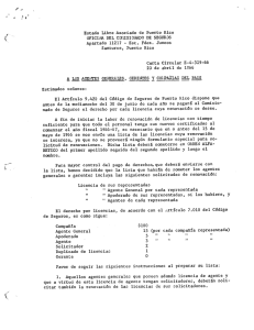 Oprimir - Oficina del Comisionado de Seguros