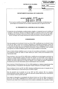 Decreto 2558 - Presidencia de la República de Colombia