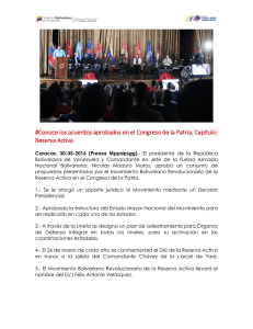 #Conoce los acuerdos aprobados en el Congreso de la Patria
