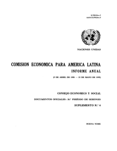 comision economica para `america latina