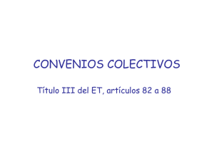 CONVENIOS COLECTIVOS