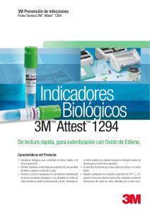 Indicadores Biológicos 3M™ Attest™ 1294