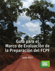 Guía para el Marco de Evaluación de la Preparación del FCPF