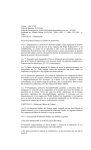 Norma: LEY 4799 Fecha de Sanción: 29/07/1994 Fecha de
