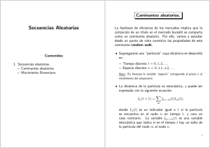 Brownian motion (in Spanish)