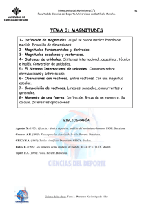 tema 3: magnitudes - Universidad de Castilla