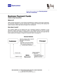 Business Payment Funds