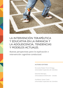 la intervención terapéutica y educativa en la infancia y la