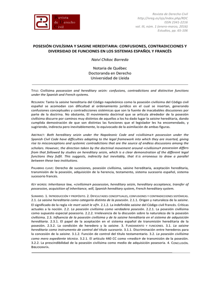 ALTERNATIVA A LA EJECUCI N