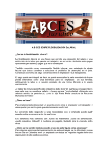 ABCES Flexibilización Laboral
