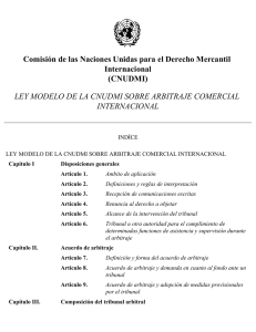 Comisión de las Naciones Unidas para el Derecho Mercantil