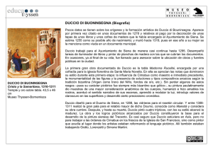 Biografía de Duccio