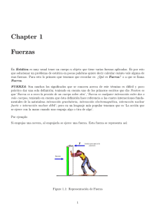 Chapter 1 Fuerzas