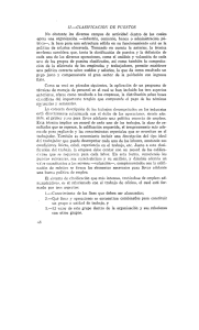 ` II.—CLASIFICACION DE PUESTOS No obstante los diversos