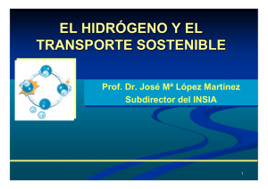 el hidrógeno y el transporte sostenible el hidrógeno y el