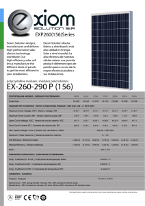 EX-260-290 P (156) - Exiom Solution SA