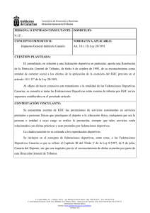 Consulta DGD - Gobierno de Canarias