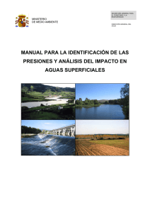 manual para la identificación de las presiones y análisis del impacto