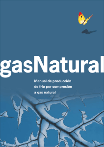 Manual de producción de frío por compresión a gas natural