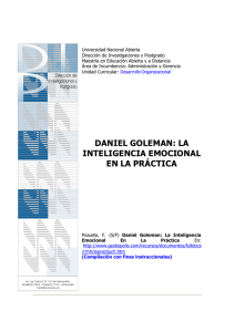 daniel goleman: la inteligencia emocional en la práctica