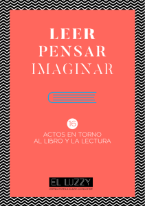 leer pensar imaginar - Bibliotecas Municipales de Cartagena