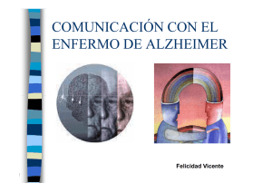 comunicación con el enfermo de alzheimer