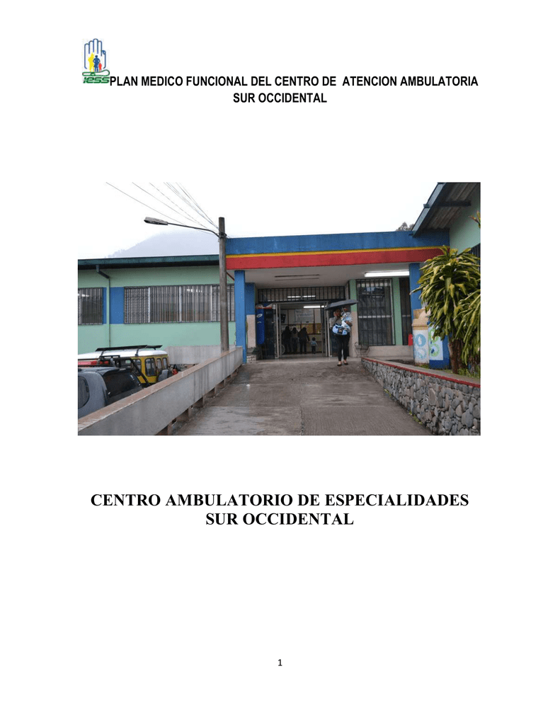Centro Ambulatorio De Especialidades Sur Occidental