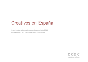 Creativos en España