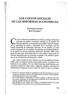 Los costos sociales de las reformas económicas