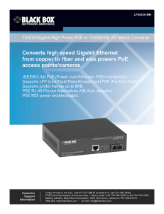 Converts high speed Gigabit Ethernet from copper to fiber and also