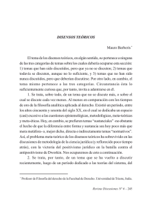 pdf Disensos teóricos / Mauro Barberis Leer obra