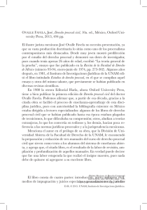 OVALLE FAVELA, José, Derecho procesal civil, 10a. ed., México