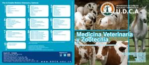 Medicina Veterinaria y Zootecnia Medicina Veterinaria y Zootecnia
