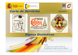 Carta de servicios de Signos distintivos de la Oficina Española de