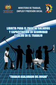 pago salario - Ministerio de Trabajo, Empleo y Previsión Social